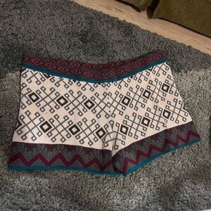 Ecote Multicolor Knit Shorts
